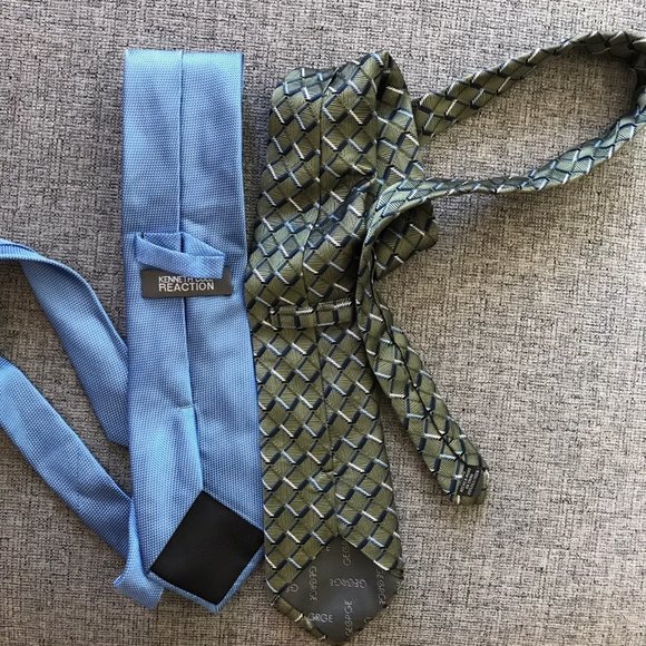Kenneth Cole Reaction Other - Bundle of  2 Work Ties | Blue, Green